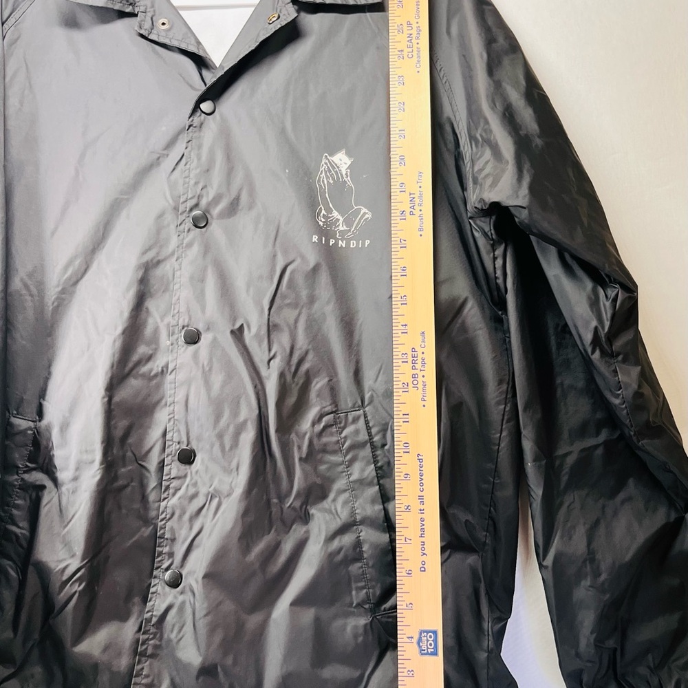 Ripndip Black Windbreaker Jacket - image 5